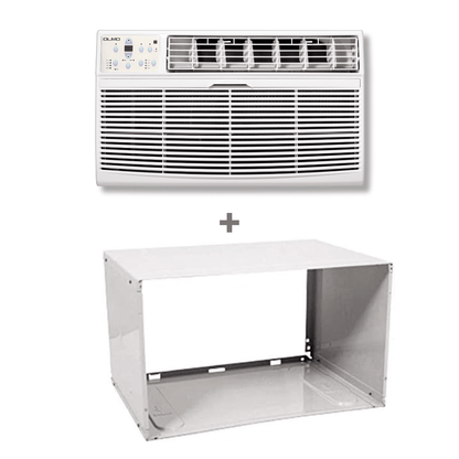 OLMO Through The Wall Air Conditioner 14K 230v/60hz with Remote Control, Smart Connect, Heat Strip and Optional Sleeve - South Mini Splits