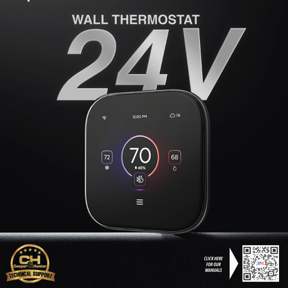 Cooper &amp; Hunter CH-WTH24V — 24V Wall Thermostat