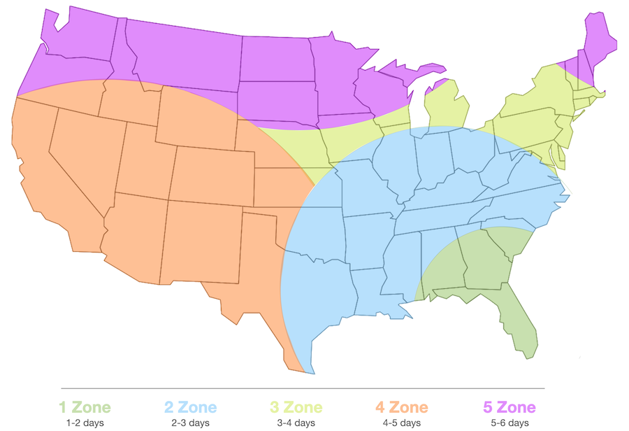 Transit Time Map