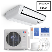 Cooper & Hunter Universal Floor/Ceiling 24,000 BTU 230V, R454B, 21,2 SEER  Ductless Mini Split AC System 2 TON. Optional Installation Kit CH-RSH24MFC + CH-RES24-230VO - South Mini Splits
