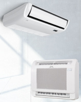 Cooper & Hunter Mini Floor Console R454B, 9,000 BTU 230V Air Conditioning Unit for Heat Pump, Ductless Mini Split Inverter System Up To 26 SEER2 with Optional Installation Kit. CH-RSH09MMC-230VI +CH-RES09-230VO - South Mini Splits