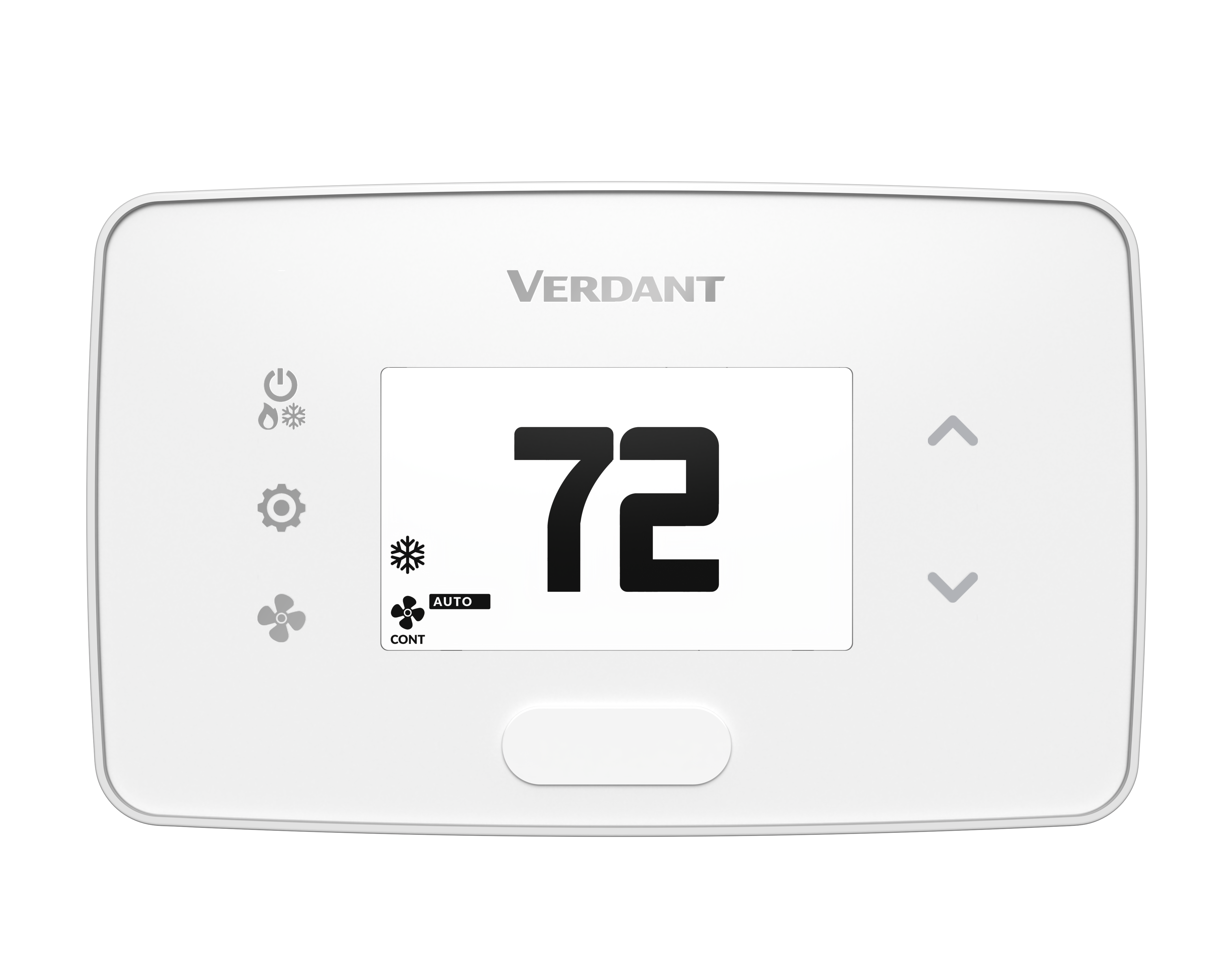 Verdant VX4 Series Wired Thermostat in White - VX4-TR-W