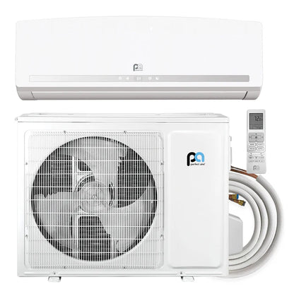 Perfect Aire | Perfect Aire 12000 BTU Quick Connect SYSTEM 115V (R454B) | 
12,000 BTU Mini-Split Quick Connect Kit
No ducts? No problem. This 12,000 BTU mini-split quick conn