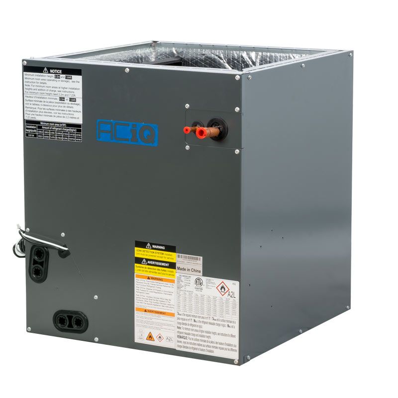 ACiQ 2.5 to 3 Ton 21" Width Multi-Positional Evaporator Coil - Cased - R32