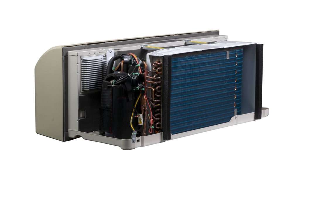ACiQ 9,000 BTU Inverter PTAC Heat Pump Air Conditioner Unit with 3.5KW Electric Heater | R32