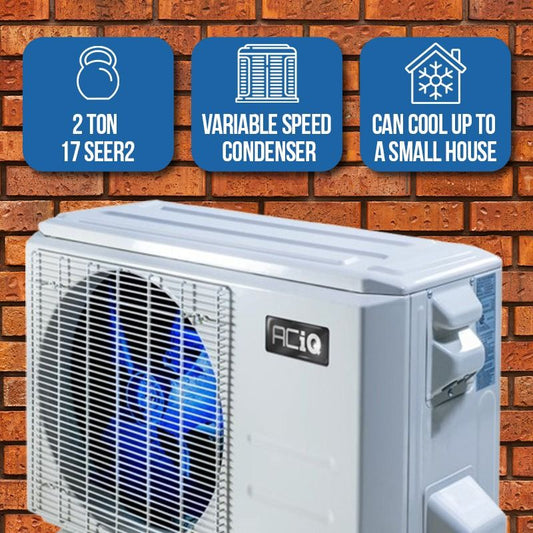 ACiQ 2 Ton 19.4 SEER High Efficiency Central Heat Pump | Inverter-R410A