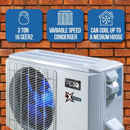 ACiQ 3 Ton 18 SEER High Efficiency Central Heat Pump | Inverter | Extreme Series-R410A