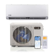 ACIQ 12,000 BTU ACIQ 21.2 SEER2 Single Zone Wall Mount Mini Split Heat Pump System - R454B | 115V