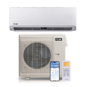 ACIQ 24,000 BTU ACIQ 18.7 SEER2 Single Zone Wall Mount Mini Split Heat Pump System - R454B | 230V