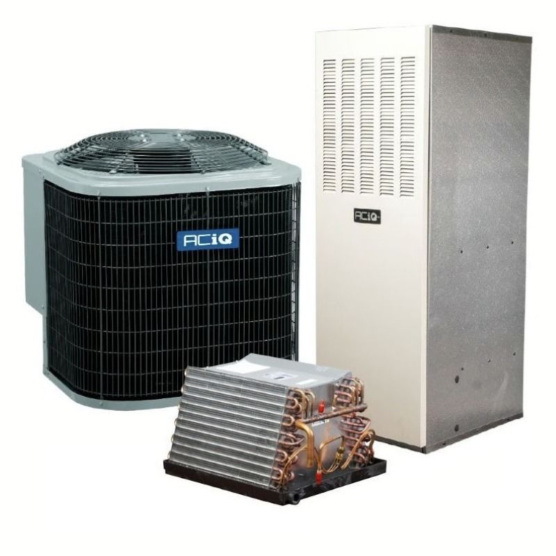 ACIQ 3 Ton 13.4 SEER2 10KW Mobile Home Air Conditioner & Electric Furnace System| R454B
