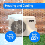 ACIQ | ACIQ 9,000 BTU ACIQ Essentials Mobile Home 19 SEER2 Single Zone Wall Mount Mini Split Heat Pump System w/ 16' Line Set - R454B | 115V | 
  :root {
    --hvx-golden: #0EA5A6;
    --hvx-slate: #0F172A;
    --hvx-ivory: #F8FAFC;
    --hvx-