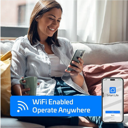 ACiQ 12,000 BTU ACiQ Essentials 21 SEER2 Single Zone Wall Mounted Mini Split Heat Pump System - R454B | White | 230V