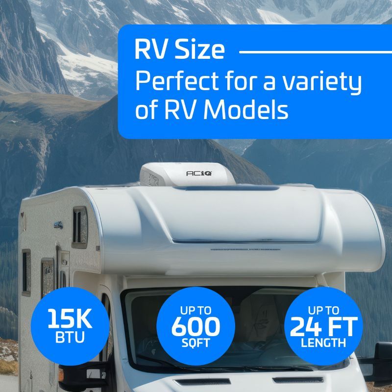 ACIQ | ACIQ RV Air Conditioner 15,000 BTU Rooftop with Heat Pump, Non-Ducted, 115V – Camper RV Rooftop AC – White | 
  :root {
    --hvx-golden: #0EA5A6;
    --hvx-slate: #0F172A;
    --hvx-ivory: #F8FAFC;
    --hvx-