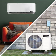 ACiQ 18,000 BTU 19 SEER2 ACiQ Single Zone Wall Mounted Mini Split System w/ WiFi - R454B