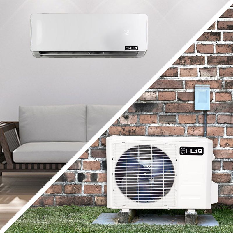 ACIQ 30,000 BTU ACIQ Standard 20 SEER2 Single Zone Wall Mount Mini Split Heat Pump System - R454B | 230V