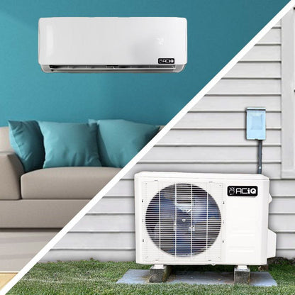 ACiQ 12,000 BTU 21.4 SEER2 ACiQ Single Zone Wall Mounted Mini Split System w/ WiFi