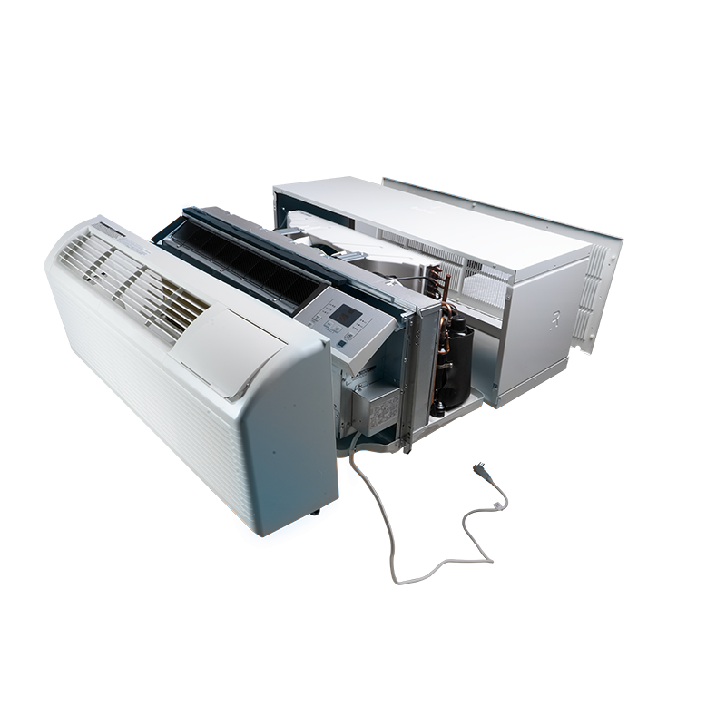 ACiQ 9,000 BTU PTAC Heat Pump Air Conditioner Unit with 3.5KW Electric Heater | R32