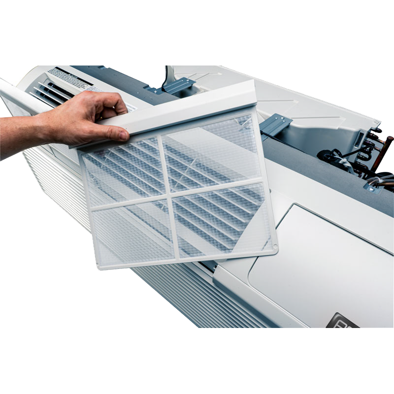 ACiQ 15,000 BTU PTAC Heat Pump Air Conditioner Unit with 5KW Electric Heater | R32