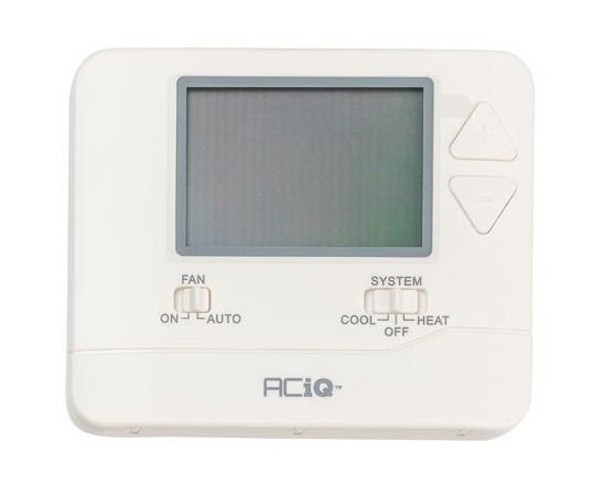 ACiQ Single-Stage Dual Powered Non-Programmable Thermostat