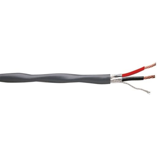ACiQ | ACiQ 18/2C Stranded Copper Shielded 18 AWG Control Wire - Per Foot | Thermostat wire is a class 2 power-limited circuit cable for use in thermostat control applications.