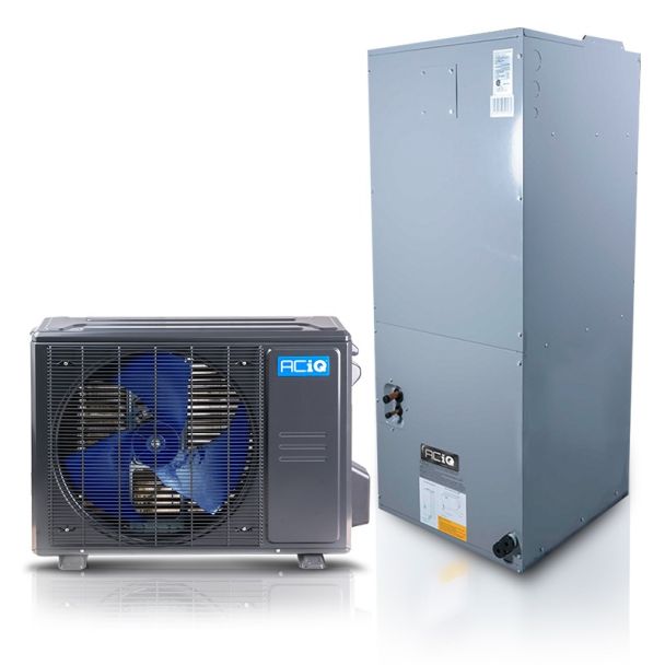 ACIQ 1 Ton 21 SEER2 High Efficiency Heat Pump Split System - R454B Inverter - Multi-Positional