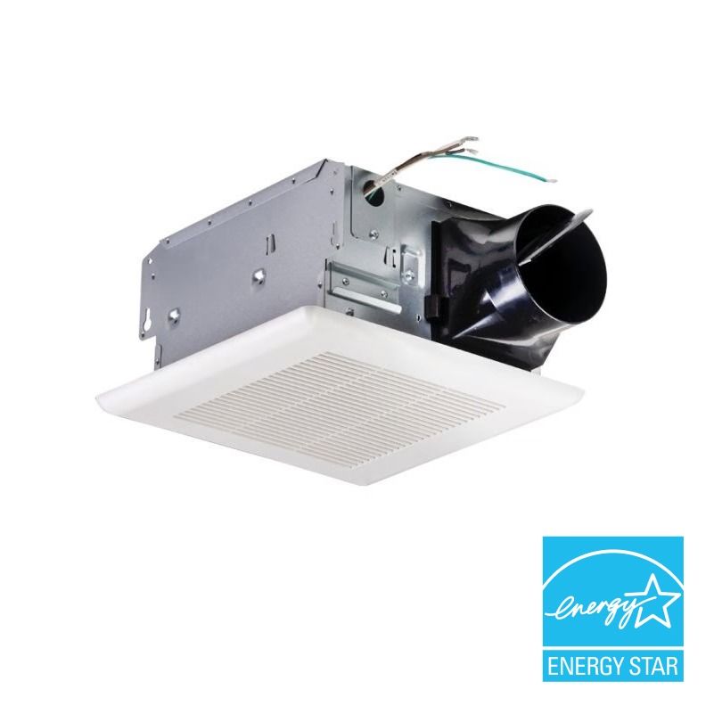 ACIQ 100 CFM 0.8 Sones ACiQ Ultra Quiet Bathroom Exhaust Fan