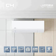 3 Zone Cooper & Hunter Wall Mounts Ductless Mini Splits 9k+9k+12k with Installation Kits, 28K or 36K Condenser 24.6 SEER 2.3 Ton Tri Zone Air Conditioner System with Wi-Fi Adapter Included - South Mini Splits