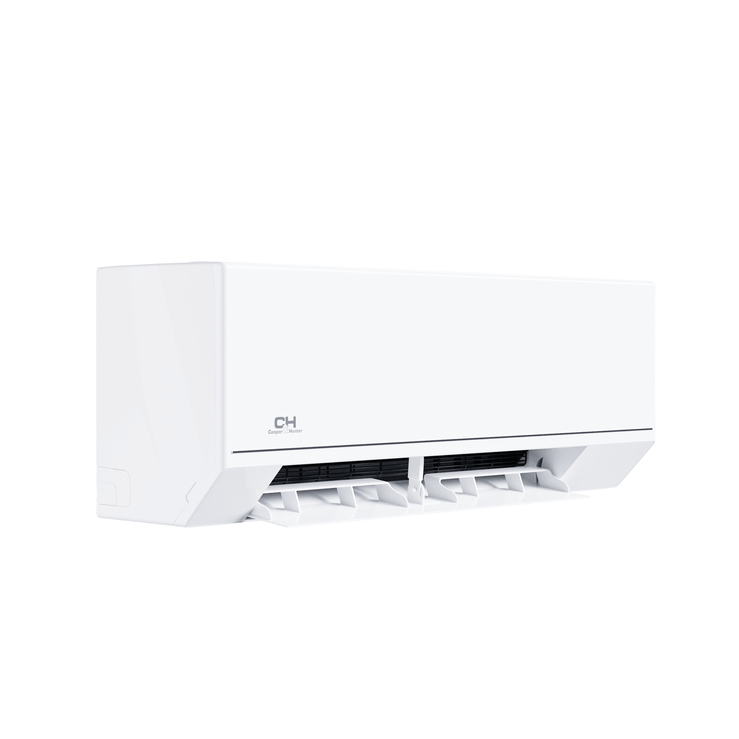 Cooper & Hunter 2 Zone 12k+12k OLIVIA Series, 18000 BTU Wall Mount 22.9 SEER 2 Ductless Mini Split A/C and Heat Pump with 25ft Installation Kit + WIFI Adapter - South Mini Splits