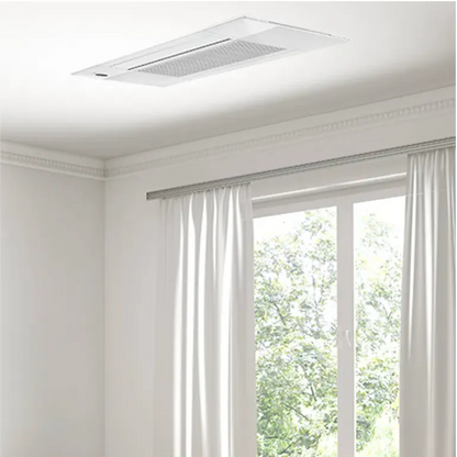 mrcool diy® 5th gen outtasight® 12k btu ceiling cassette