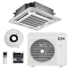 24,000 BTU 230V 20.5 SEER Ceiling Cassette Ductless Mini Split Air Conditioner, Heat Pump Sophia Series 2 TON + Installation Kit Option - South Mini Splits