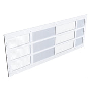 Cooper & Hunter Exterior Universal PTAC Grille 42 Inch for Packaged Terminal Air Conditioner, Coated, Metal - South Mini Splits