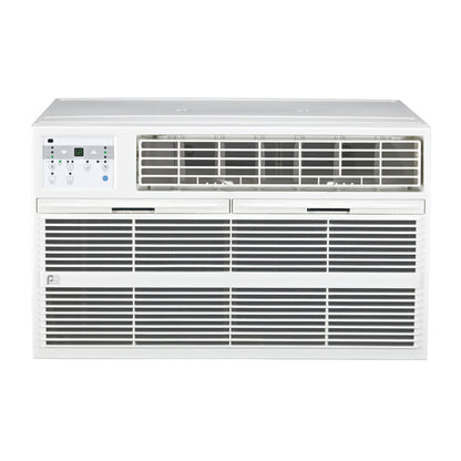 Perfect Aire 10,000 BTU 230V Through-the-Wall Air Conditioner with 10,600 BTU Electric Heater, Follow-Me Remote Control
