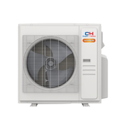 Cooper&Hunter Hyper Heat 3-Zone Ducted Mini Split AC & Heat Pump -- 36000 BTU (3.0 Ton) Without Shut-off Valves, Slim Ducts Units (6K+12K+24K) BTU, Inverter Technology, 230V, Heating & Cooling
