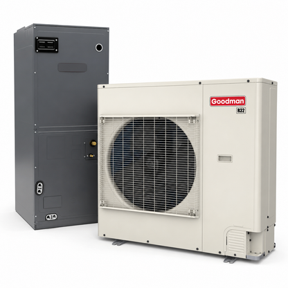 South Mini Splits | Goodman 3 Ton 18.5 SEER2 R32 Air Conditioner Split System - Multi-Positional 