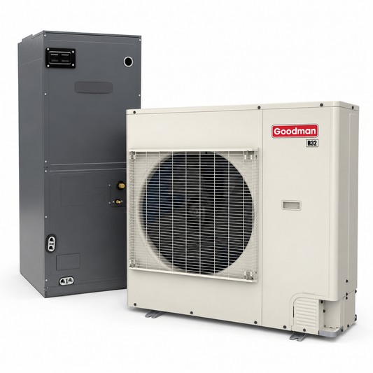 South Mini Splits | Goodman 3 Ton 18.5 SEER2 R32 Air Conditioner Split System - Multi-Positional 