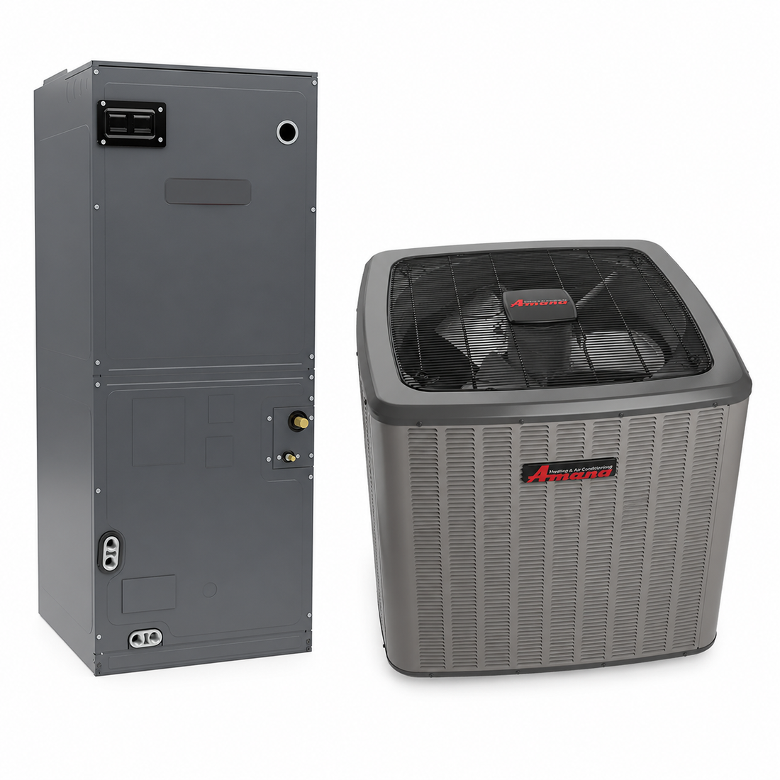 South Mini Splits | Goodman 36,000 BTU 17.2 SEER2 High Efficiency Multi Position Air Handler Unit Ducted Heat Pump Split System R32 230V 
