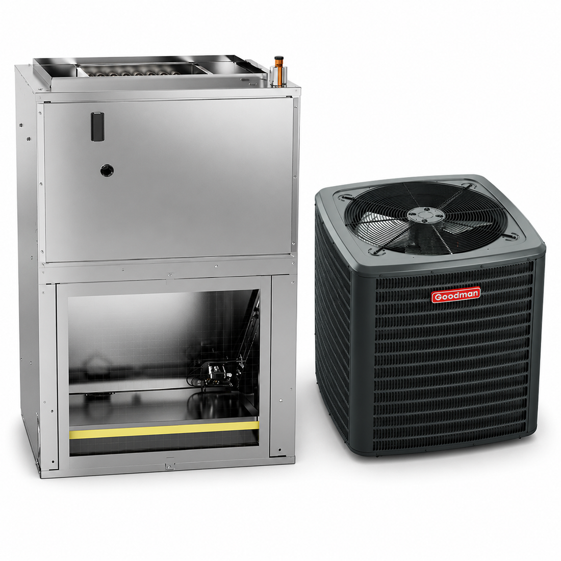 Goodman 2.5 Ton 15.2 SEER2 R32 Air Conditioner Split System w/ 5kW Heat - Wall Mounted