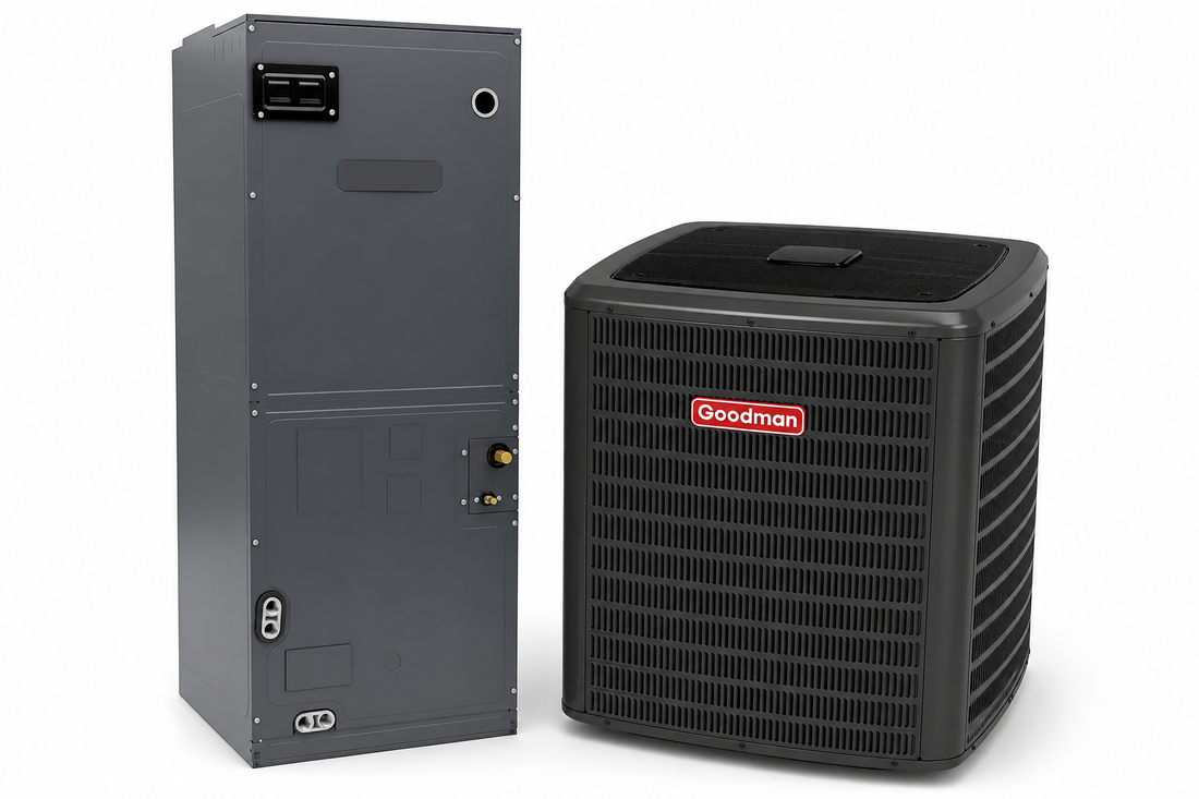 South Mini Splits | Goodman 5 Ton 16.2 SEER2 R32 Air Conditioner Split System - Multi-Positional 
