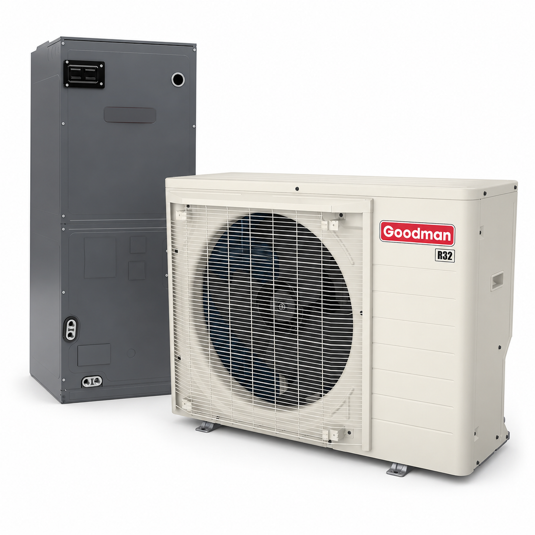 South Mini Splits | Goodman 2 Ton 19.0 SEER2 R32 Air Conditioner Split System - Multi-Positional 