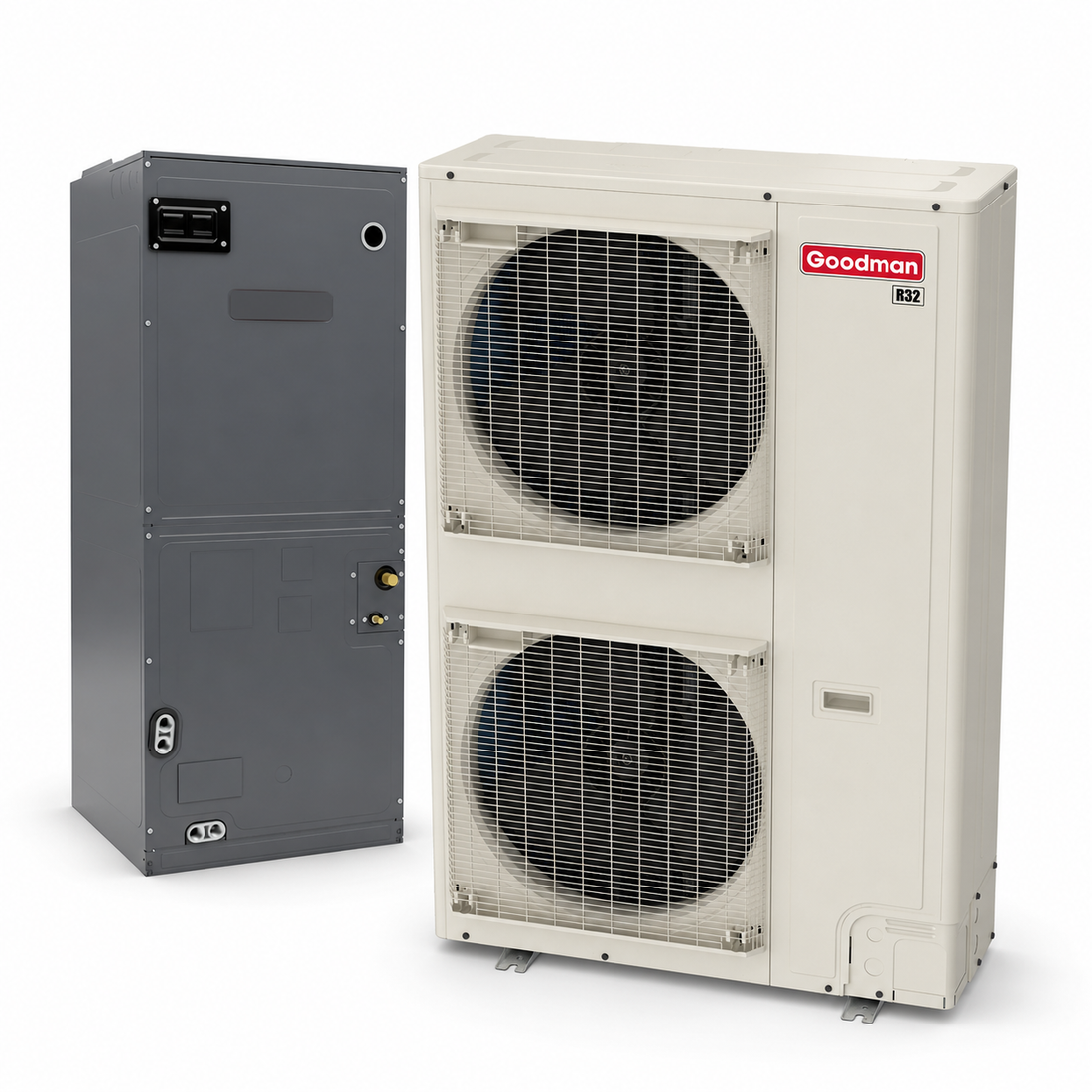 South Mini Splits | Goodman 5 Ton 17.0 SEER2 R32 Air Conditioner Split System - Multi-Positional 