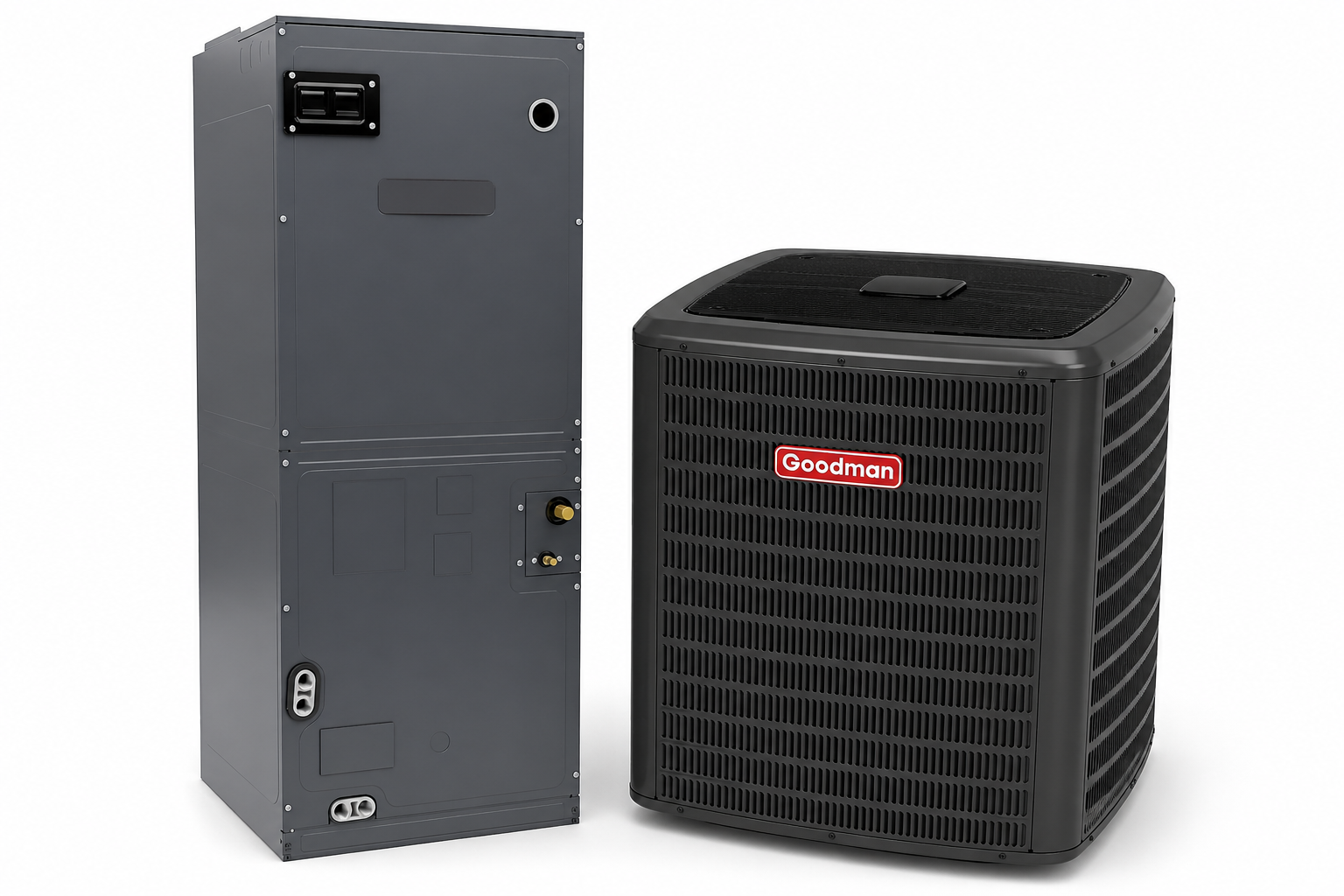 South Mini Splits | Goodman 3 Ton 17.2 SEER2 R32 Air Conditioner Split System - Multi-Positional 