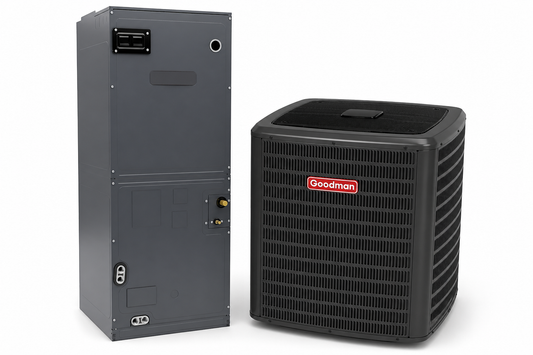 South Mini Splits | Goodman 3 Ton 17.2 SEER2 R32 Air Conditioner Split System - Multi-Positional 