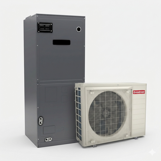 Goodman 2.5 Ton 17.5 SEER2 R32 Air Conditioner Split System - Multi-Positional