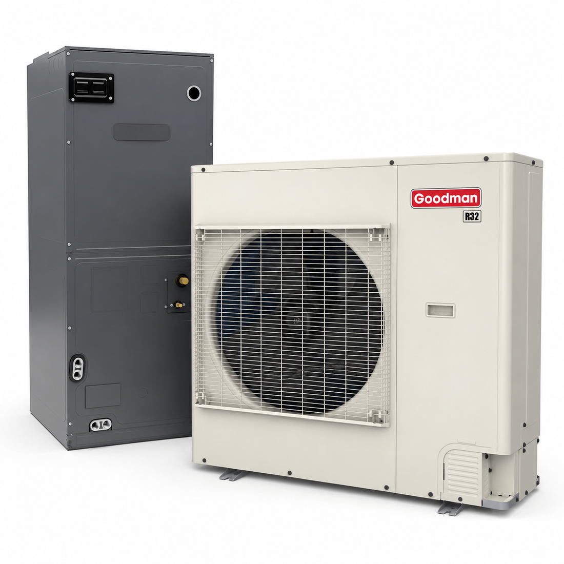 South Mini Splits | Goodman 3 Ton 19.0 SEER2 R32 Air Conditioner Split System - Multi-Positional 