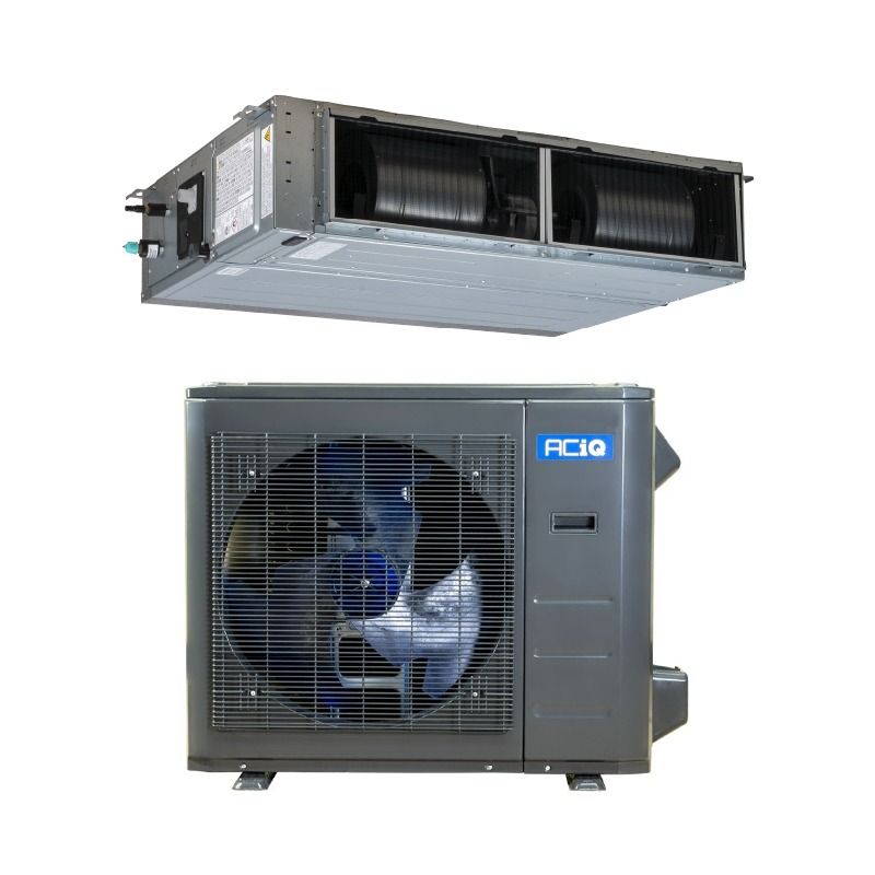 ACIQ 1.5 Ton 16.8 SEER2 High Efficiency Heat Pump Split System - R454B Inverter - Ceiling-Mounted