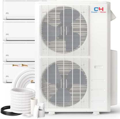 Cooper&amp;Hunter | Cooper&amp;Hunter Olivia 4-Zone Ductless Mini Split AC &amp; Heat Pump 55000 BTU (9K+12K+12K+18K), Wall Mount Units, 230V - R410A | 


:root {
    --hvx-golden: #0EA5A6;
    --hvx-slate: #0F172A;
    --hvx-ivory: #F8FAFC;
    --hvx-