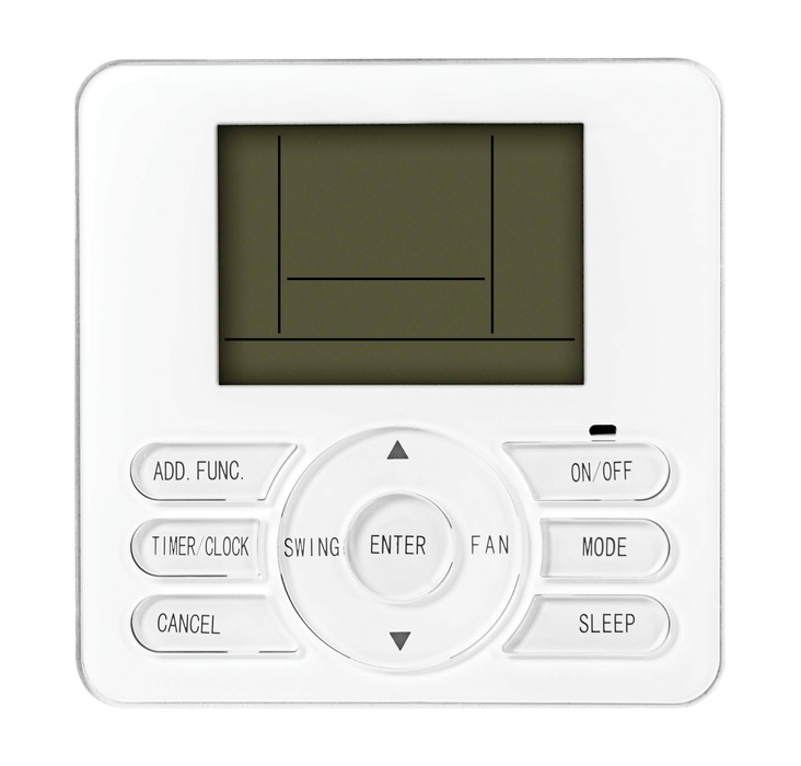 Perfect Aire Wired Control Thermostat for Perfect Aire and Denali Aire 230V Quick Connect Mini-Splits