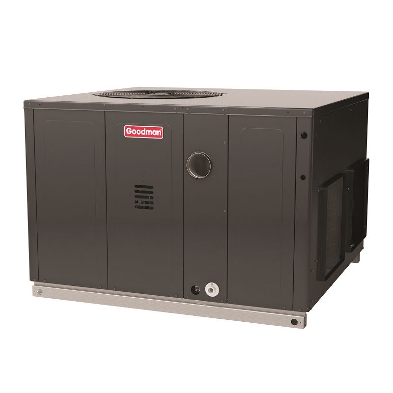 Goodman 3 Ton 13.4 SEER2 60,000 BTU Ultra-Low NOx Gas Package Unit - R32 Downflow/Horizontal