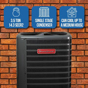 Goodman 3.5 Ton 14.3 SEER2 Heat Pump Split Condenser Single Stage R32