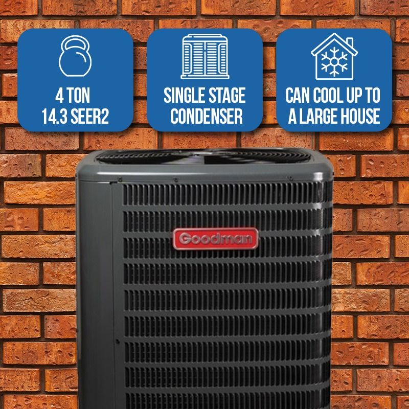 Goodman | Goodman 4 Ton Heat Pump Split Condenser 14.3 SEER2 High Efficiency R32 | 
:root {
    --hvx-golden: #0EA5A6;
    --hvx-slate: #0F172A;
    --hvx-ivory: #F8FAFC;
    --hvx-bo
